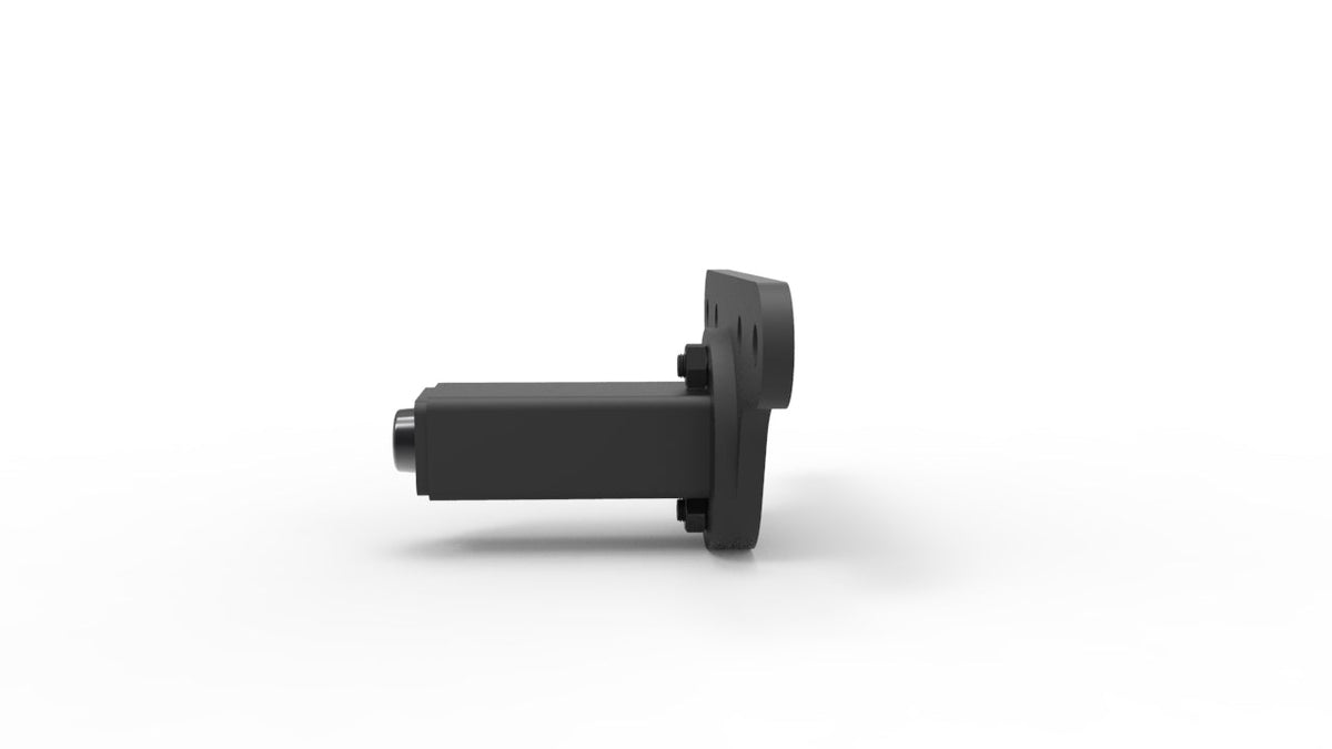 Seat Shaker Mount for ButtKicker Gamer – Side Mount for Tube & Aluminium Profile Sim Rigs – seat shaker mount for ButtKicker Gamer on a sim rig – photo 5 of 5