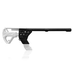Extended VR rifle stock box contents: body, buttstock, cheek weld, stopper mag, sling mounts - MetanexusXR