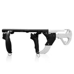 Extended VR rifle stock angled studio view of the Sentinel frame - MetanexusXR