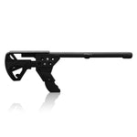 Extended VR rifle stock adjustable cheek weld detail - MetanexusXR