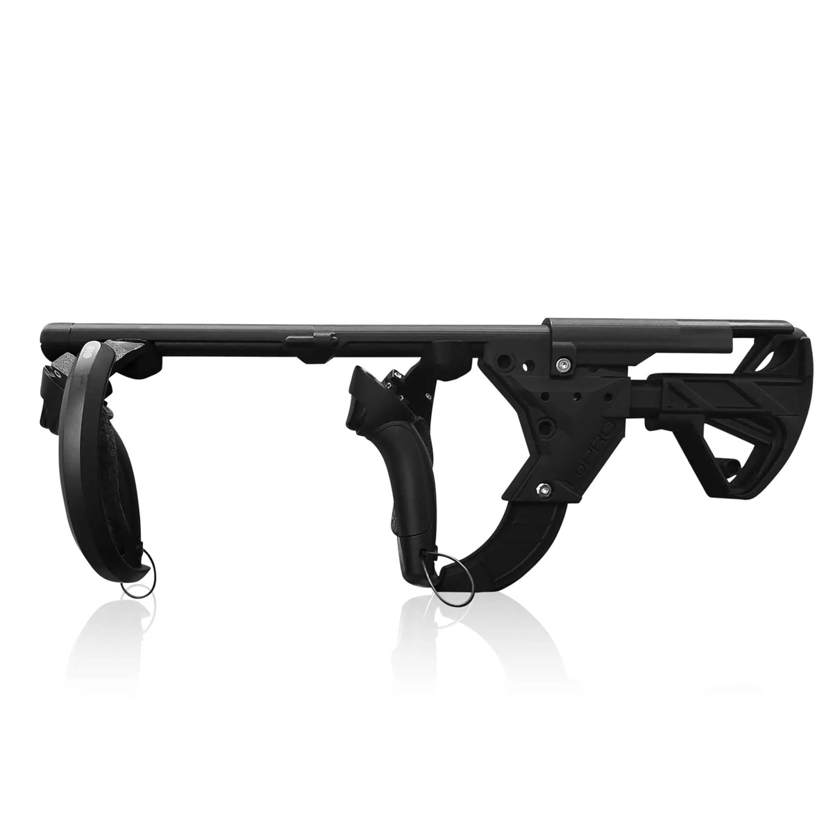 Extended VR rifle stock for Quest 3S with Touch Plus controllers - MetanexusXR