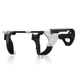 Esports VR rifle stock for Quest Pro with Touch Pro controllers on the stopper mag - MetanexusXR