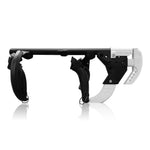 VR gun stock for Quest 2 in Onyx - Sentinel telescoping competitive rifle frame - MetanexusXR