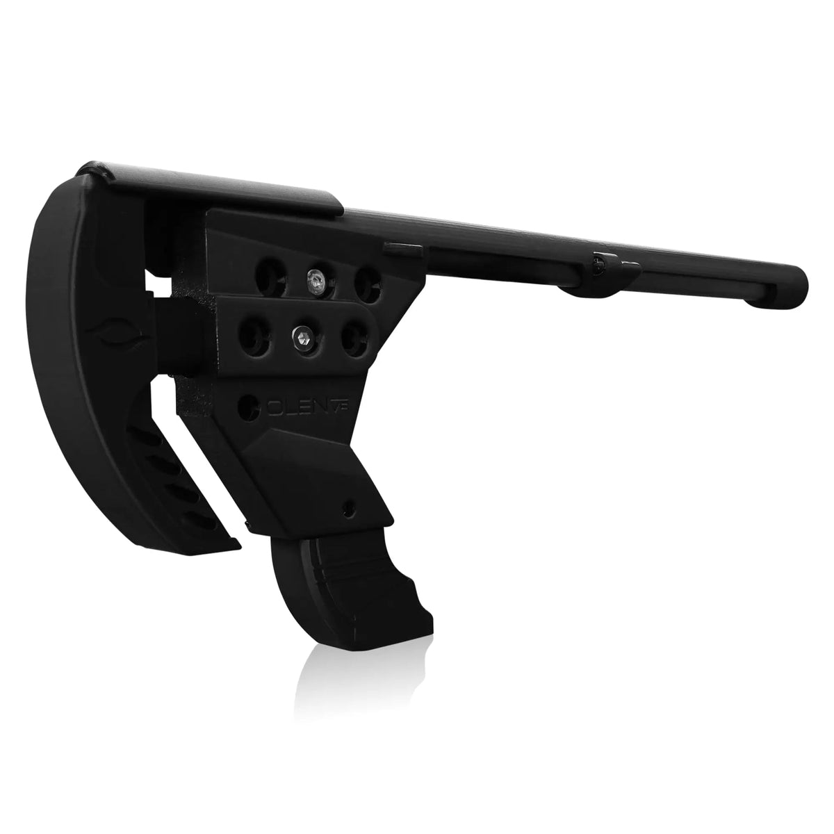 Stopper magazine detail - Sentinel VR rifle stock controller lock for maximum pull force - MetanexusXR