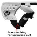 VR rifle stock cheek weld adjustment for a comfortable cheek-to-stock hold - MetanexusXR Sentinel