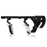 Sentinel adjustable VR gun stock in Ghost grey, full side view - MetanexusXR MNX-GST-SNTNL-STD-GHT