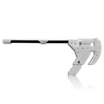 Low-profile VR rifle stock dual sling mounts shown in three positions - MetanexusXR