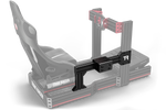 Shifter Mount with Side Chassis Support – Pre-Drilled Gen 2 Plate on 80x40 Profile, 580 mm – black anodised side chassis support with pre-drilled shifter mount – photo 2 of 2