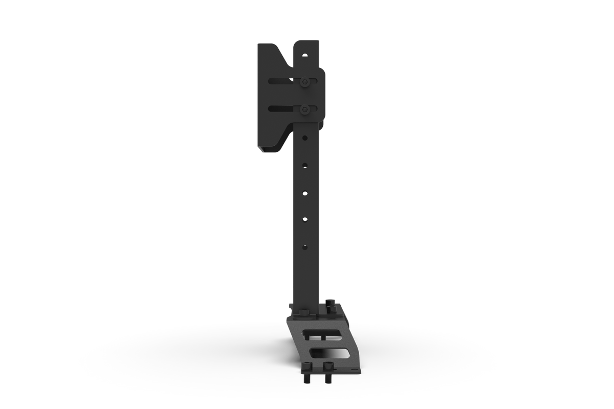 Integrated Single Monitor Stand for NexusRig Formula & F1 Replica Cockpits – Up to 50 Inch – integrated single monitor stand on a formula sim racing cockpit – photo 3 of 5