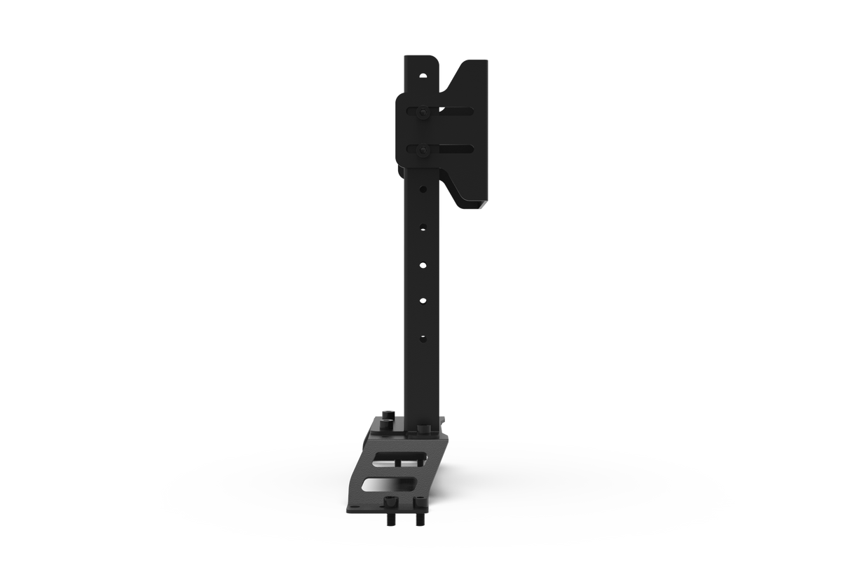 Integrated Single Monitor Stand for NexusRig Formula & F1 Replica Cockpits – Up to 50 Inch – integrated single monitor stand on a formula sim racing cockpit – photo 4 of 5