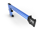Sim Rig Side Support – 80x40 mm Aluminium Profile Kit with Brackets – anodised 80x40 aluminium side support profiles with brackets for a sim rig – photo 4 of 4
