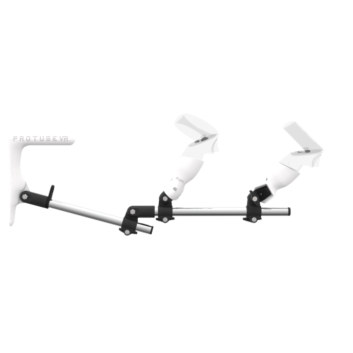 protubeVR modular VR gun stock, white finish