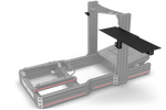 Swivel Desk & Keyboard Tray for Aluminium Profile Sim Rigs – 620 mm with Reinforced A-Frame – 620 mm swivel desk and keyboard tray on an aluminium sim rig – photo 3 of 6