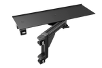 Swivel Desk & Keyboard Tray for Aluminium Profile Sim Rigs – 620 mm with Reinforced A-Frame – 620 mm swivel desk and keyboard tray on an aluminium sim rig – photo 4 of 6
