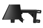 Swivel Desk & Keyboard Tray for Aluminium Profile Sim Rigs – 620 mm with Reinforced A-Frame – 620 mm swivel desk and keyboard tray on an aluminium sim rig – photo 6 of 6