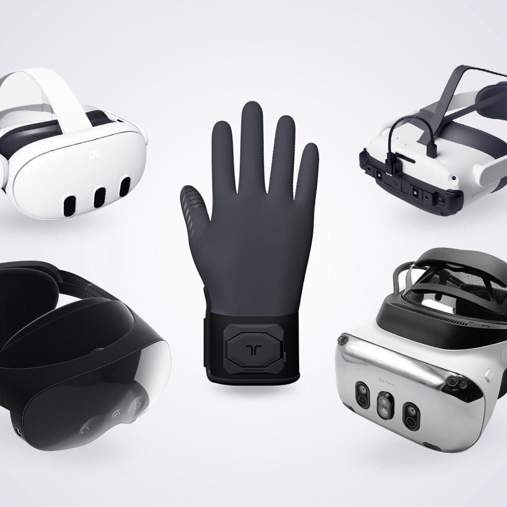 Haptic Gloves – 8 Points per Hand for Camera Hand Tracking, Pair – haptic gloves – photo 4 of 5