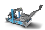 Tool-Free Formula & GT Hybrid Pedal Mount for Aluminium Profile Sim Rigs – tool-free formula and GT hybrid pedal mount on an aluminium sim rig – photo 2 of 12