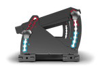 Tool-Free Formula & GT Hybrid Pedal Mount for Aluminium Profile Sim Rigs – tool-free formula and GT hybrid pedal mount on an aluminium sim rig – photo 7 of 12