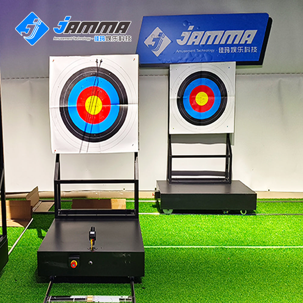 MetaNexusXR archery training simulator set with a high-tech shooting device for precision practice. | MetaNexusXR