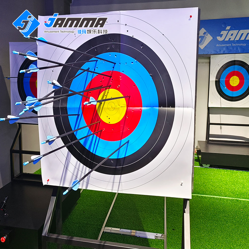 MetaNexusXR's cutting-edge archery training simulator set, featuring a sophisticated shooting device. | MetaNexusXR