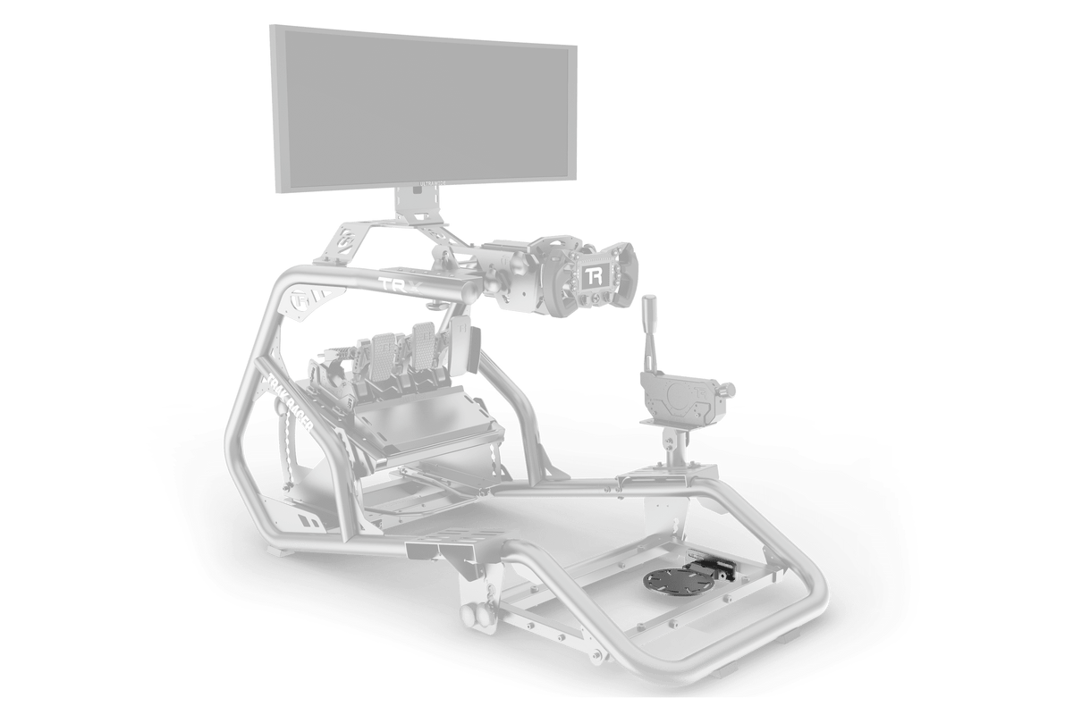 Universal Bass Shaker & Tactile Transducer Mount for Sim Rigs – Fits ButtKicker, Dayton & More – universal bass shaker mount on a sim racing rig – photo 5 of 6