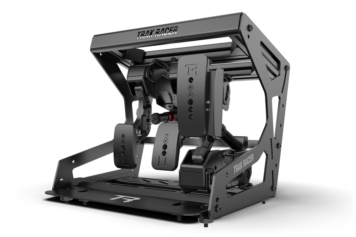 Universal Pro Inverted Pedal Mount – Hanging Pedal System for Load Cell & Hydraulic Pedals – universal inverted hanging pedal mount system on a sim rig – photo 10 of 13