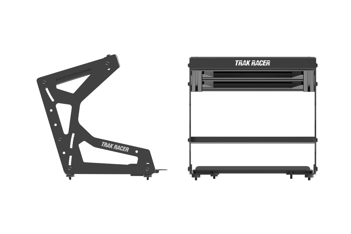 Universal Pro Inverted Pedal Mount – Hanging Pedal System for Load Cell & Hydraulic Pedals – universal inverted hanging pedal mount system on a sim rig – photo 2 of 13