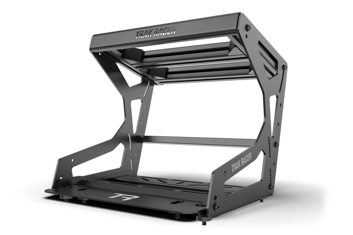 Universal Pro Inverted Pedal Mount – Hanging Pedal System for Load Cell & Hydraulic Pedals – universal inverted hanging pedal mount system on a sim rig – photo 3 of 13