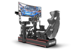 Universal Pro Inverted Pedal Mount – Hanging Pedal System for Load Cell & Hydraulic Pedals – universal inverted hanging pedal mount system on a sim rig – photo 5 of 13