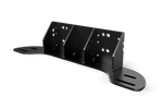 Universal Seat Belt Tensioner Bracket – Under-Seat Mount for Active Belt Tensioners – black powder-coated aluminium seat belt tensioner bracket – photo 1 of 5