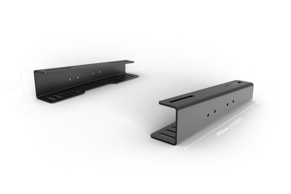 Universal Seat Bracket Set for Reclining Seats & Office Chairs – Carbon Steel, Fixed Angle – black carbon steel seat brackets for reclining seats – photo 4 of 8