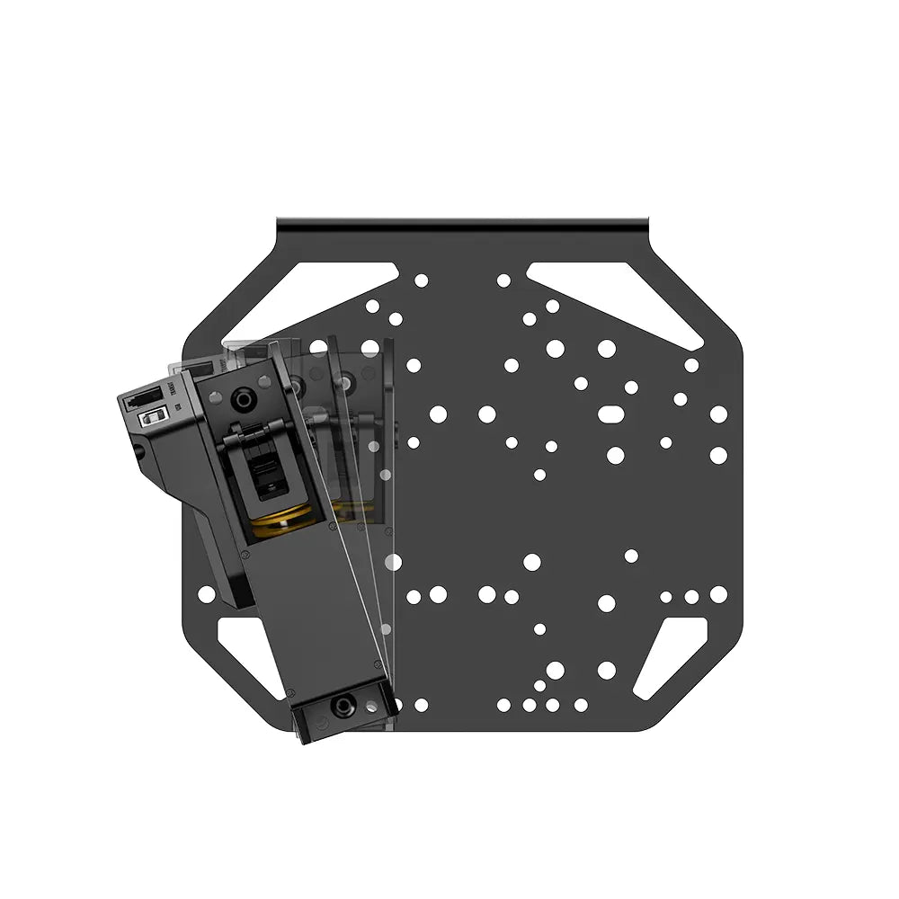 Universal Shifter & Handbrake Mounting Plate – Ambidextrous Steel Plate for Desk, Profile Rigs & DIY – universal shifter and handbrake mounting plate in steel – photo 5 of 5