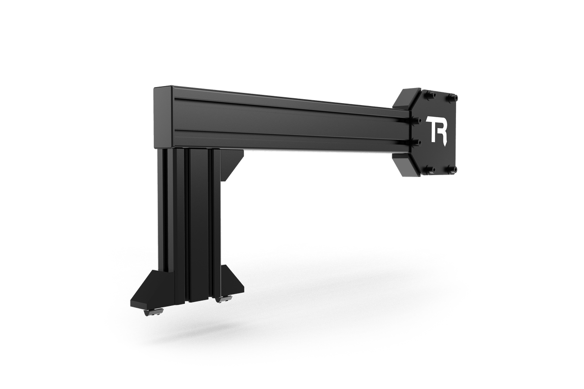 Universal Side Chassis Support for Aluminium Sim Rigs – 80x40 Profiles (200 & 580 mm) with Brackets – universal 80x40 aluminium side chassis support with brackets – photo 1 of 4
