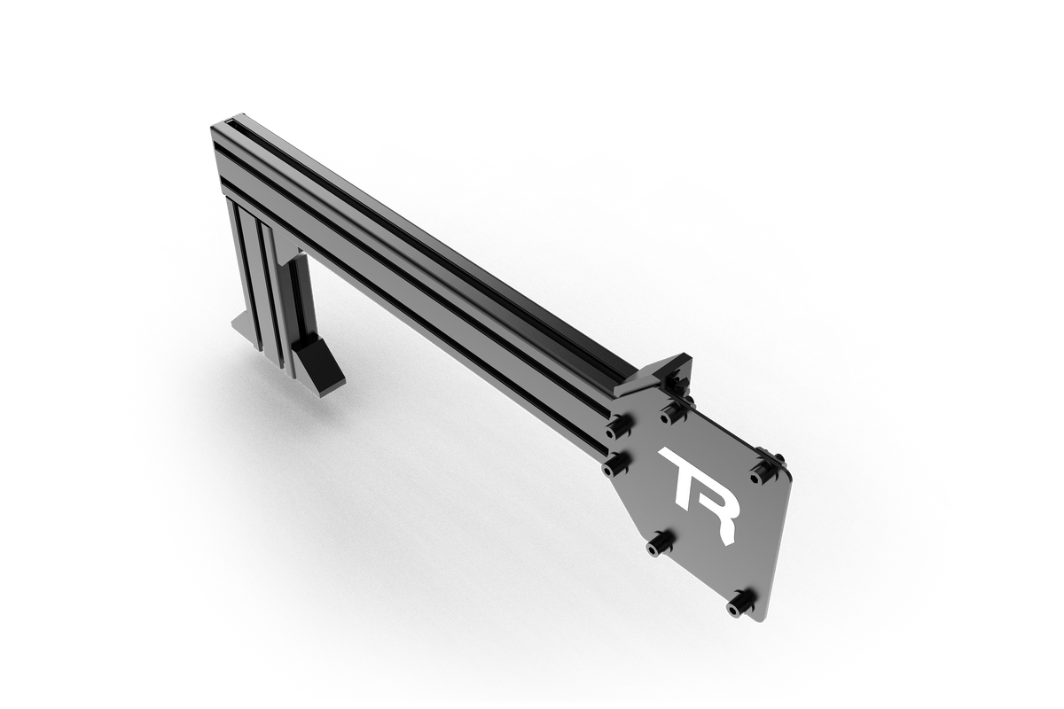 Universal Side Chassis Support for Aluminium Sim Rigs – 80x40 Profiles (200 & 580 mm) with Brackets – universal 80x40 aluminium side chassis support with brackets – photo 2 of 4
