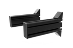 Universal Side Mount Supports 240 mm (80x40) – Set of 2 for Shifters, Handbrakes & Flight Controls – two 240 mm black 80x40 aluminium side mount supports with brackets – photo 7 of 8