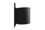 Universal Sim Rig Cup Holder – Bottle & Cup Mount for Aluminium Profile Cockpits, Matte Black Nylon – universal cup holder mounted on an aluminium profile sim rig – photo 3 of 4