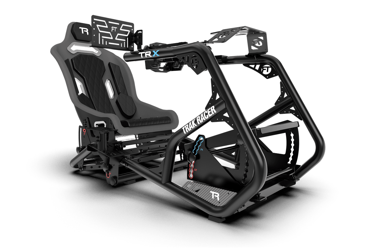 Universal Swivel Mount for Stream Deck, Tablet, LCD Display & Button Box – Tube & Profile Rigs – swivel mount holding a Stream Deck on a sim rig – photo 10 of 11