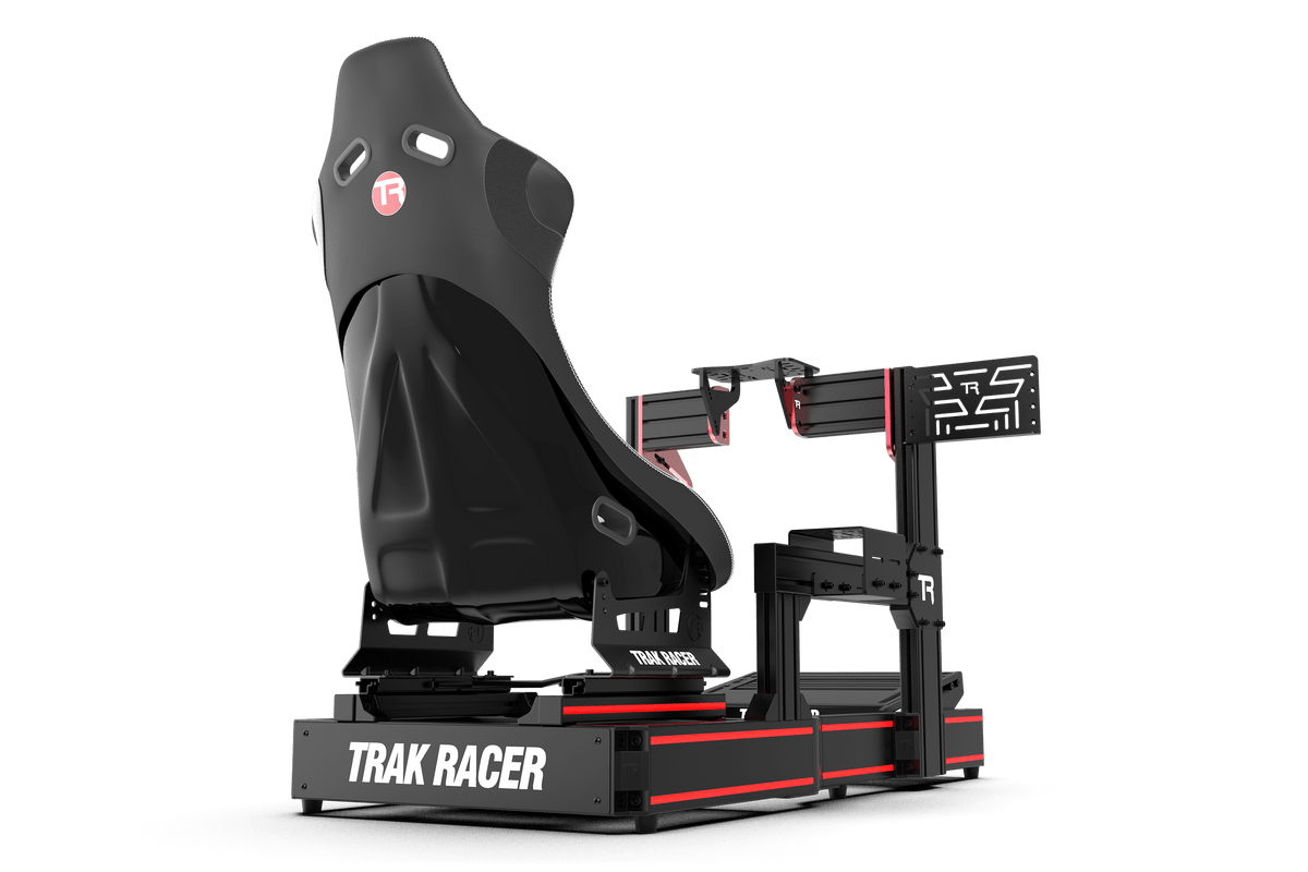 Universal Swivel Mount for Stream Deck, Tablet, LCD Display & Button Box – Tube & Profile Rigs – swivel mount holding a Stream Deck on a sim rig – photo 9 of 11