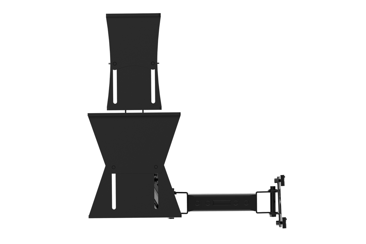 Universal Tablet, Stream Deck & Button Box Mount Kit for Aluminium Profile Rigs – universal tablet and button box mount on an aluminium sim rig – photo 10 of 10