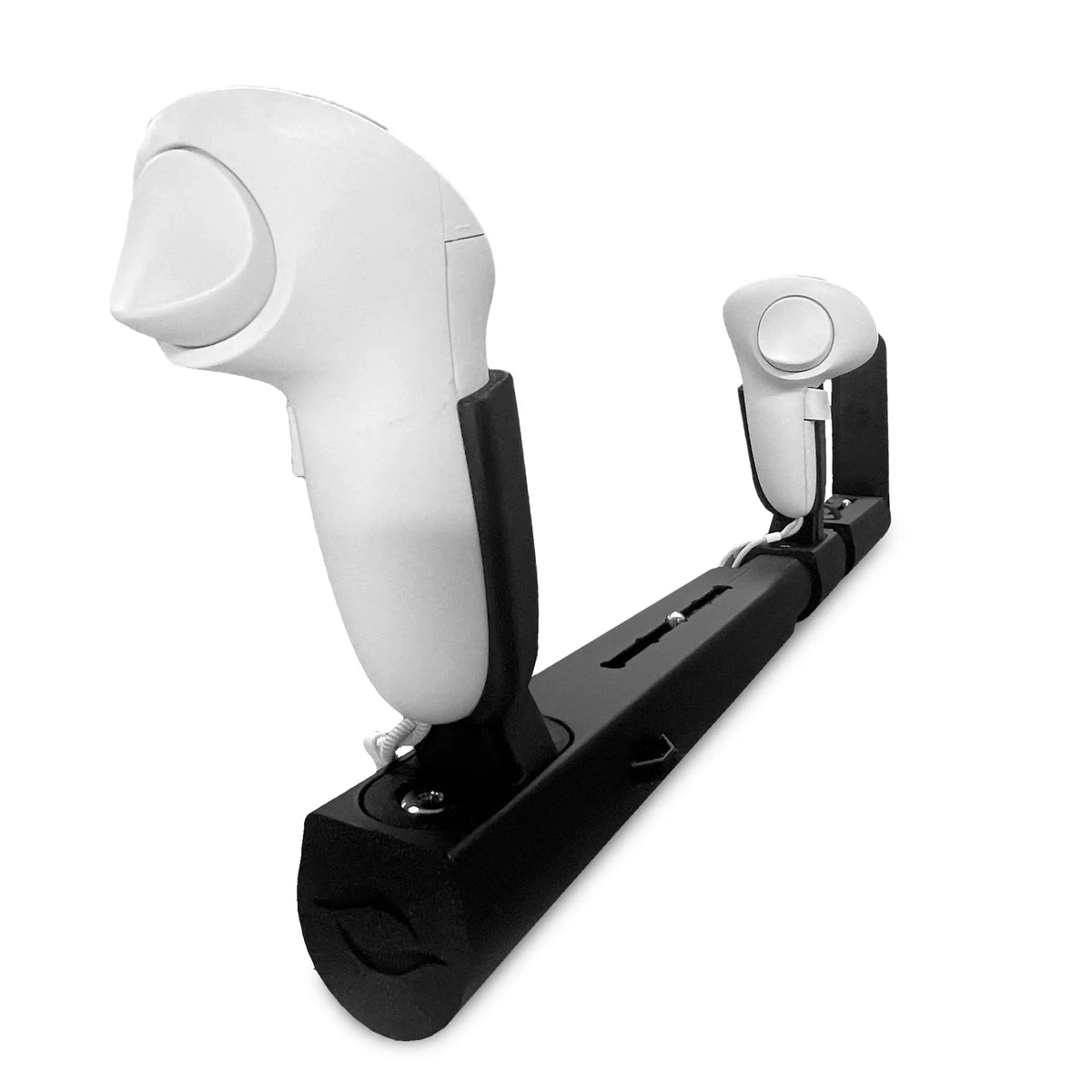 VR gun stock for Quest 2 - Vanguard with Touch controllers mounted - MetanexusXR