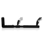 Vanguard quick-adjust VR gun stock in Wraith Grey, full side view - MetanexusXR MNX-GST-VNGRD-WRT