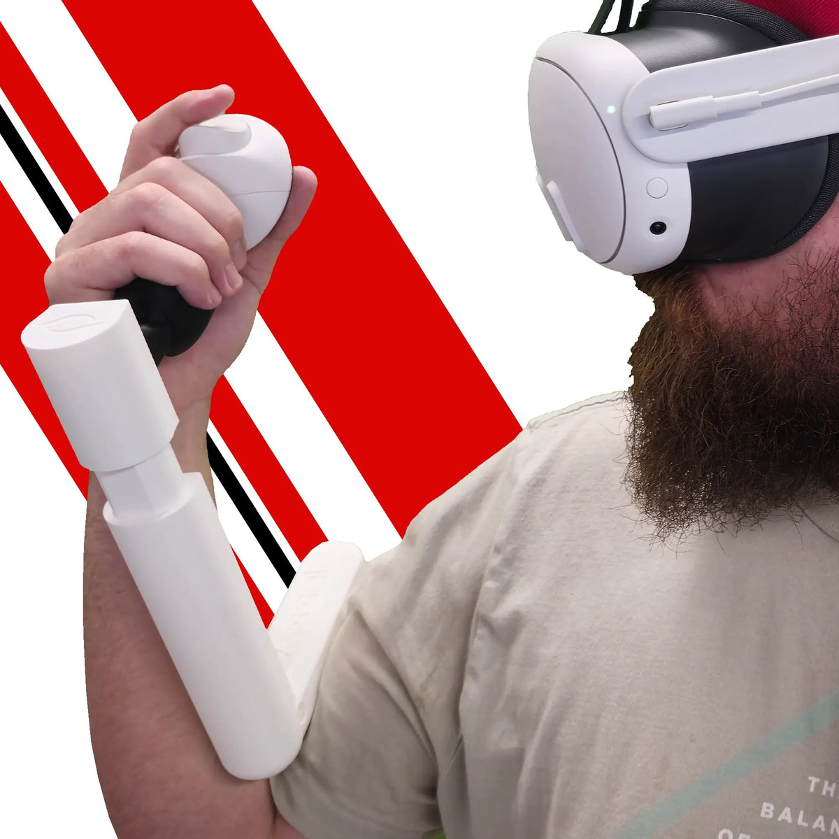 Modular VR gun stock for PS VR2 with Sense controllers - MetanexusXR