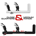 VR gun stock for PS VR2 - lightweight frame with Sense controllers - MetanexusXR