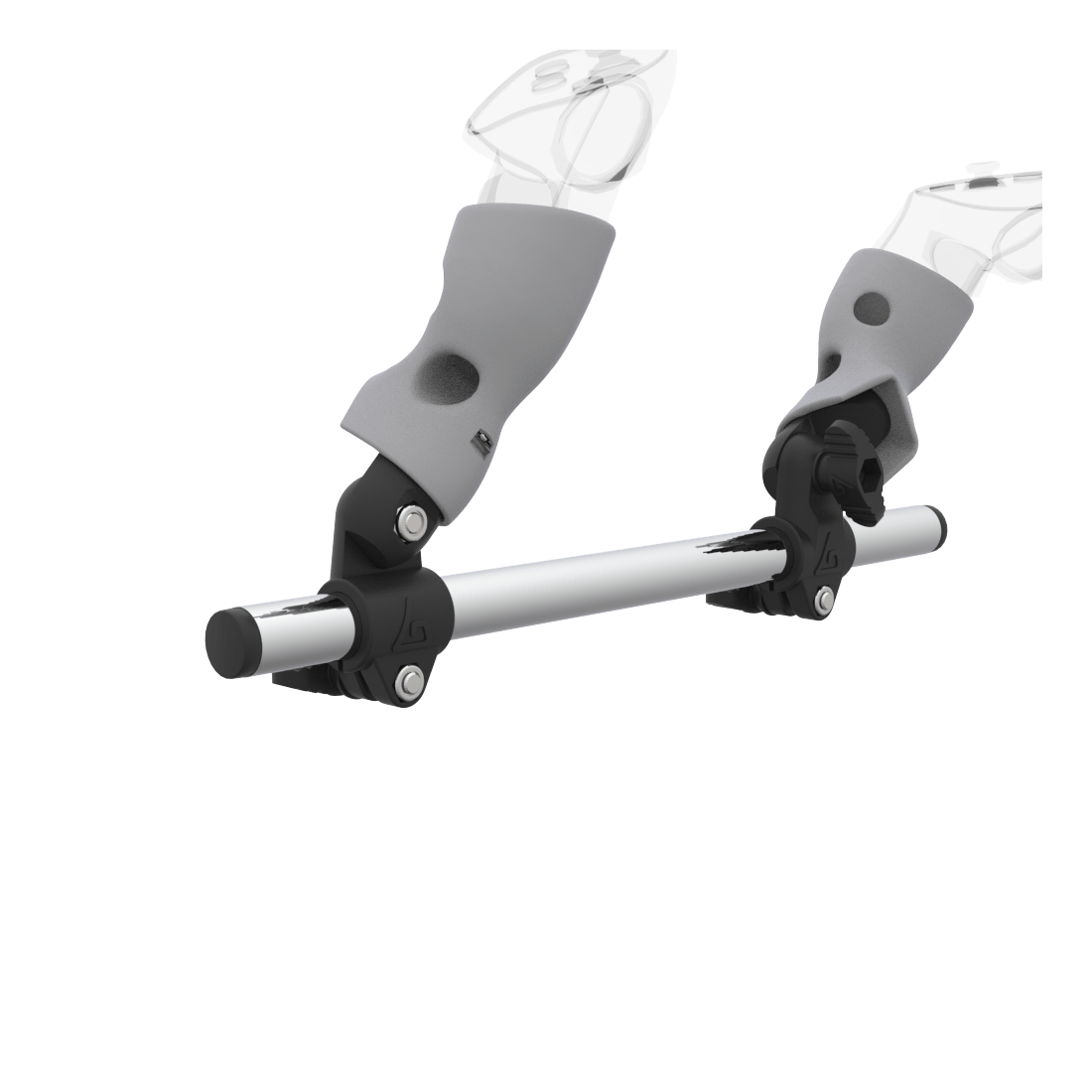 Budget VR gun stock for PS VR2, Sense controller mounts detail - MetanexusXR