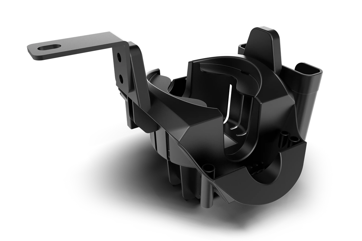 VR Headset Holder for Sim Rigs – Headphone, Drink, Phone & Tool Holder Cockpit Mount – VR headset, drink, phone and tool holder mounted on a sim rig – photo 2 of 5