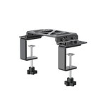 Wheel Base Desk Clamp – CNC Steel, Multi-Angle, for NexusDrive Core 5, 9 & 12 Bases – wheel base desk clamp in CNC steel – photo 1 of 3